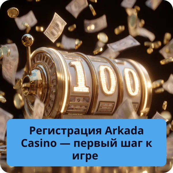 Регистрация Arkada Casino — первый шаг к игре